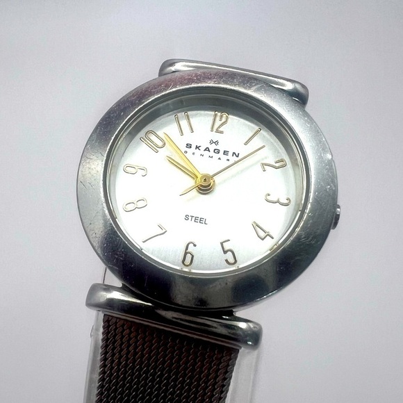 Skagen Denmark Slim Two- Tone Women's Watch - Watches - Picture 1 of 13
